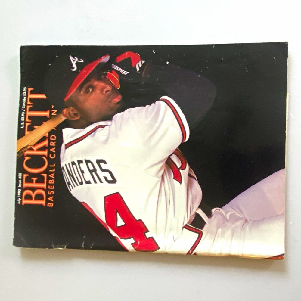 Beckett Baseball Card Monthly Price Guide Magazine July 1992 Issue #88